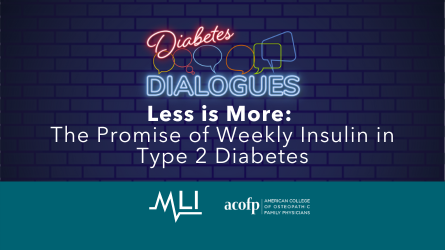 Less is More: The Promise of Weekly Insulin in Type 2 Diabetes
